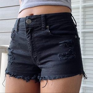 American Eagle High Rise Festival Shorts